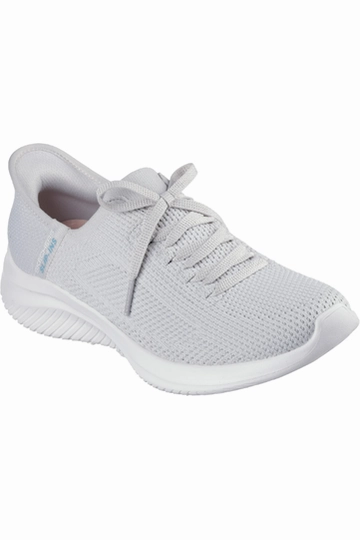 Open Toe Skechers Ladies 150457  ULTRA FLEX 3.0-ELEVATED MOTION in Light Grey