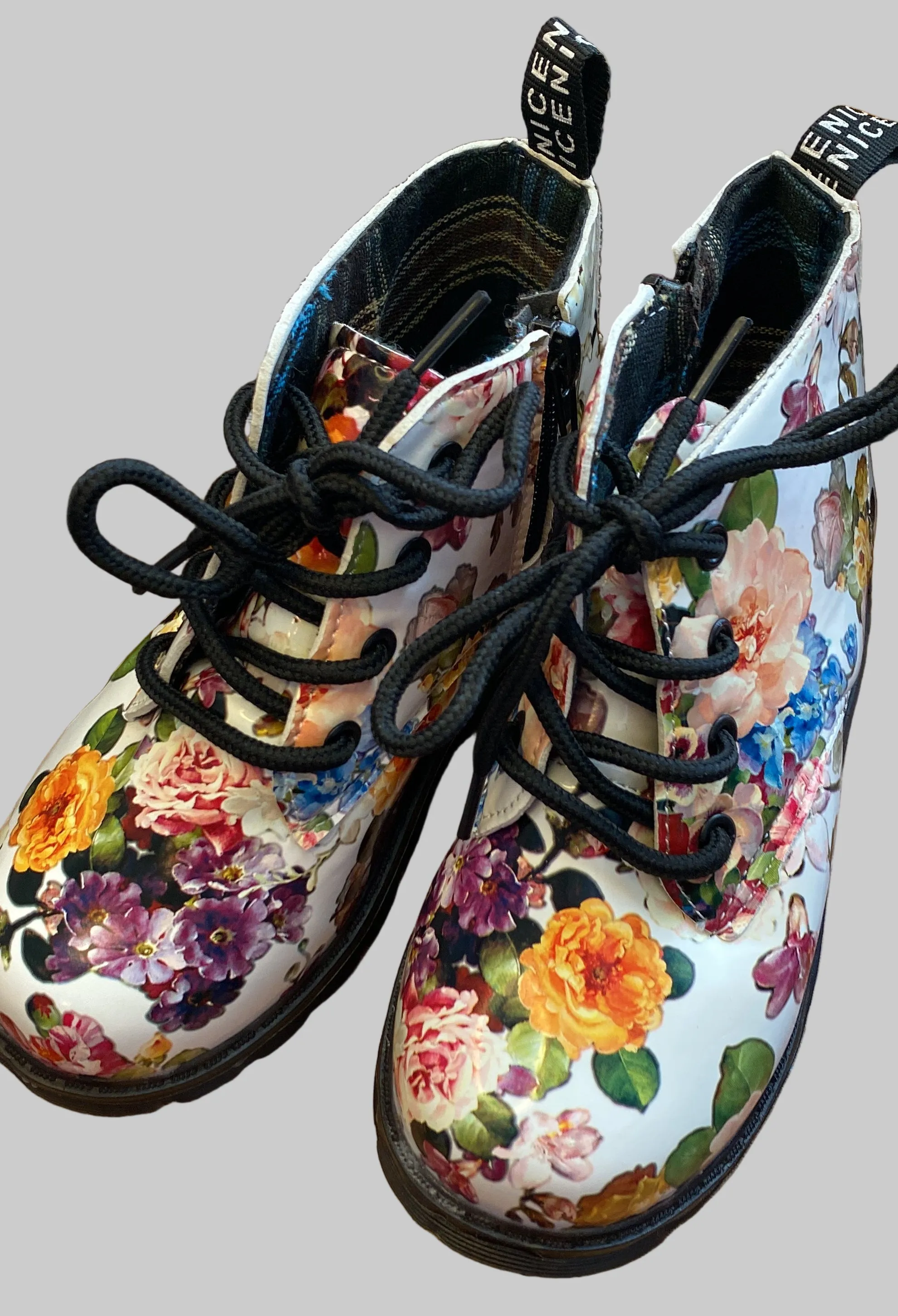 GIRLS SHOES AUTUMN & WINTER BOOTS FLOWER DESIGN Adidas Lite Racer Slip On Shoes