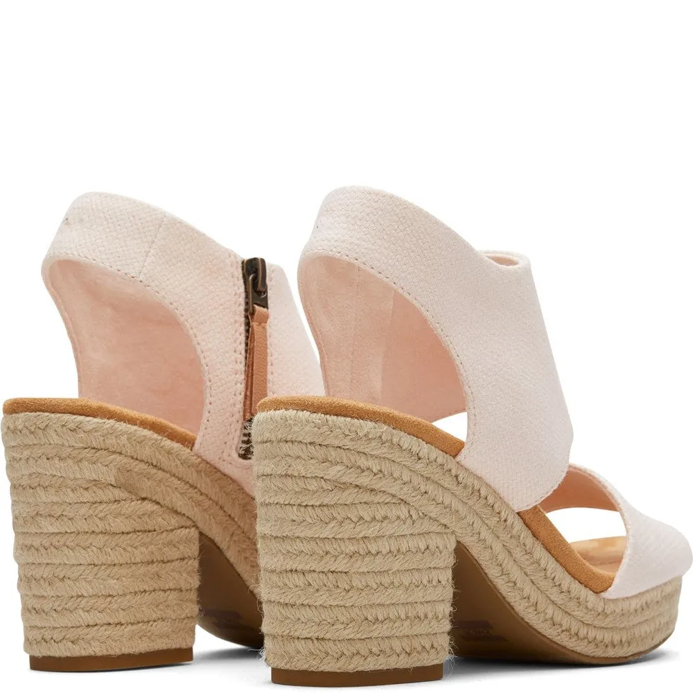 Lightweight Design TOMS Majorca Platform Sandal