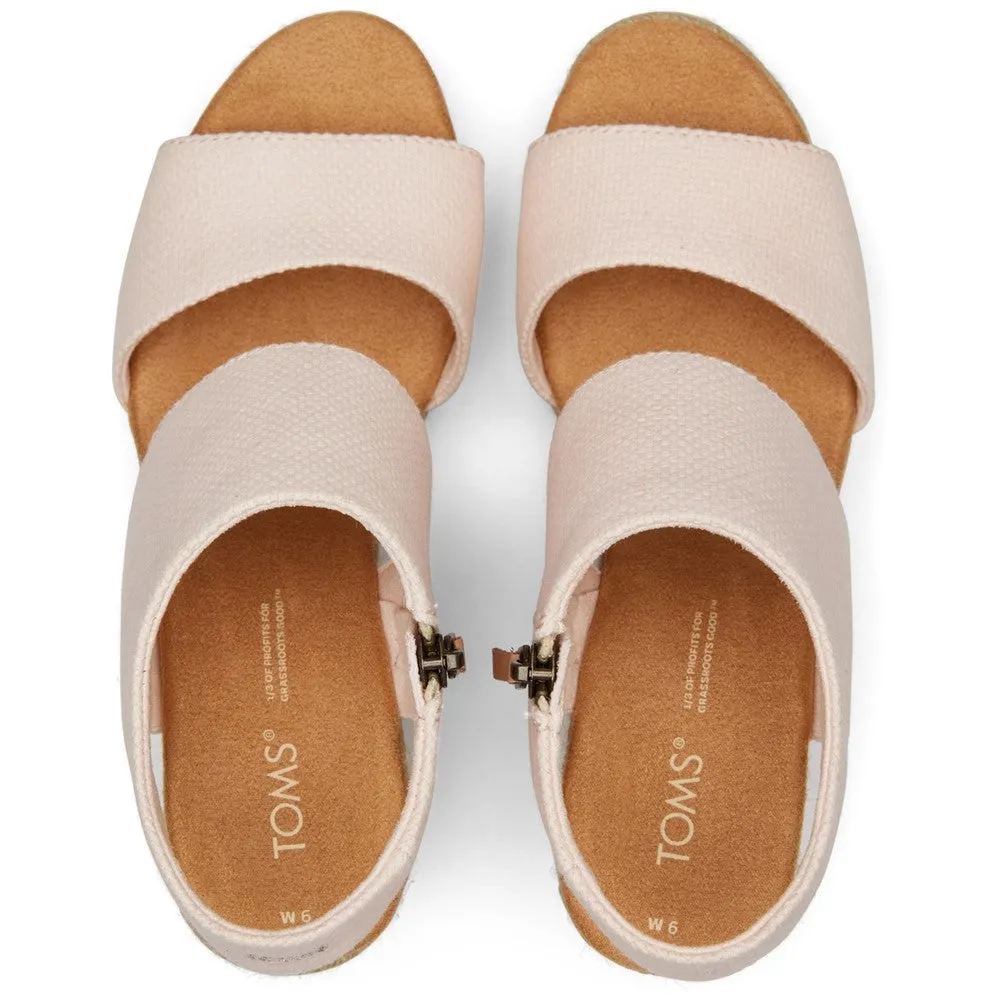 Light Travel Flats TOMS Majorca Platform Sandal