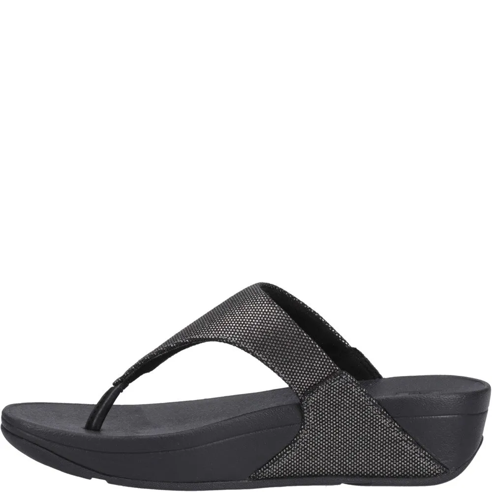 Fitflop Lulu Glitz Toe Post Sandals Sporty Beach Shoes Sporty