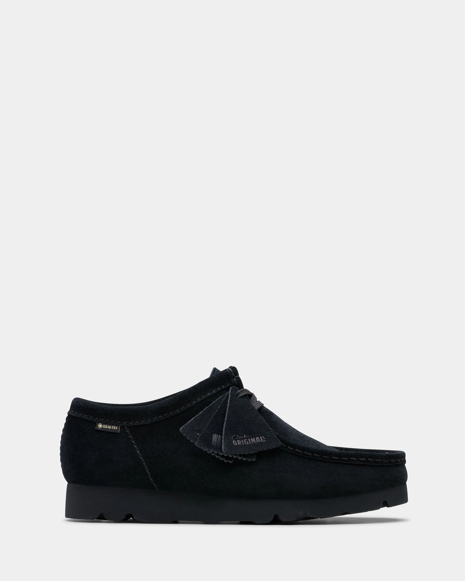 Wallabee Gore-Tex (m) Black Suede Ii Flexible Design