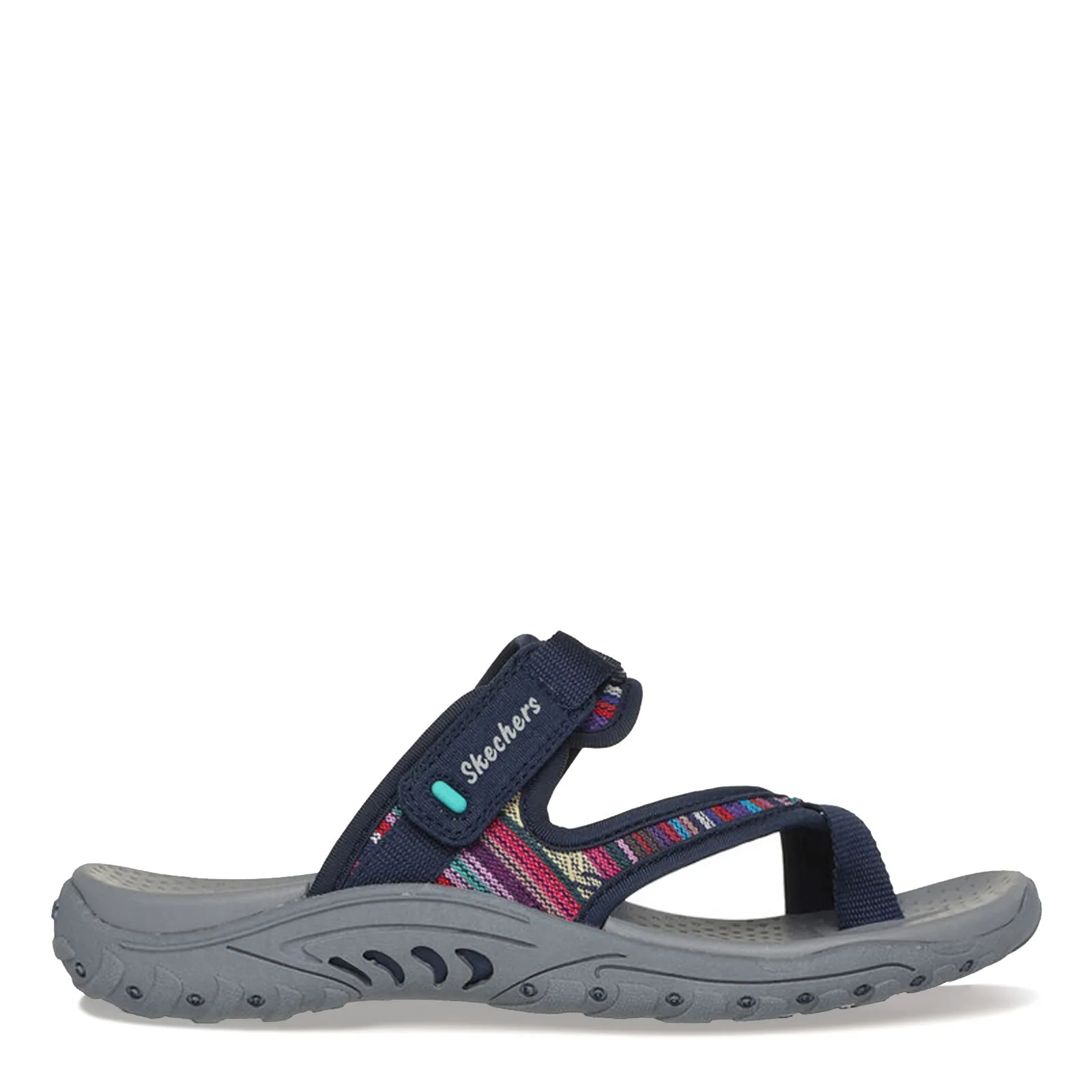 Relaxed Open Toe Shoes Women's Skechers, Reggae - Baja Sunrise Sandal