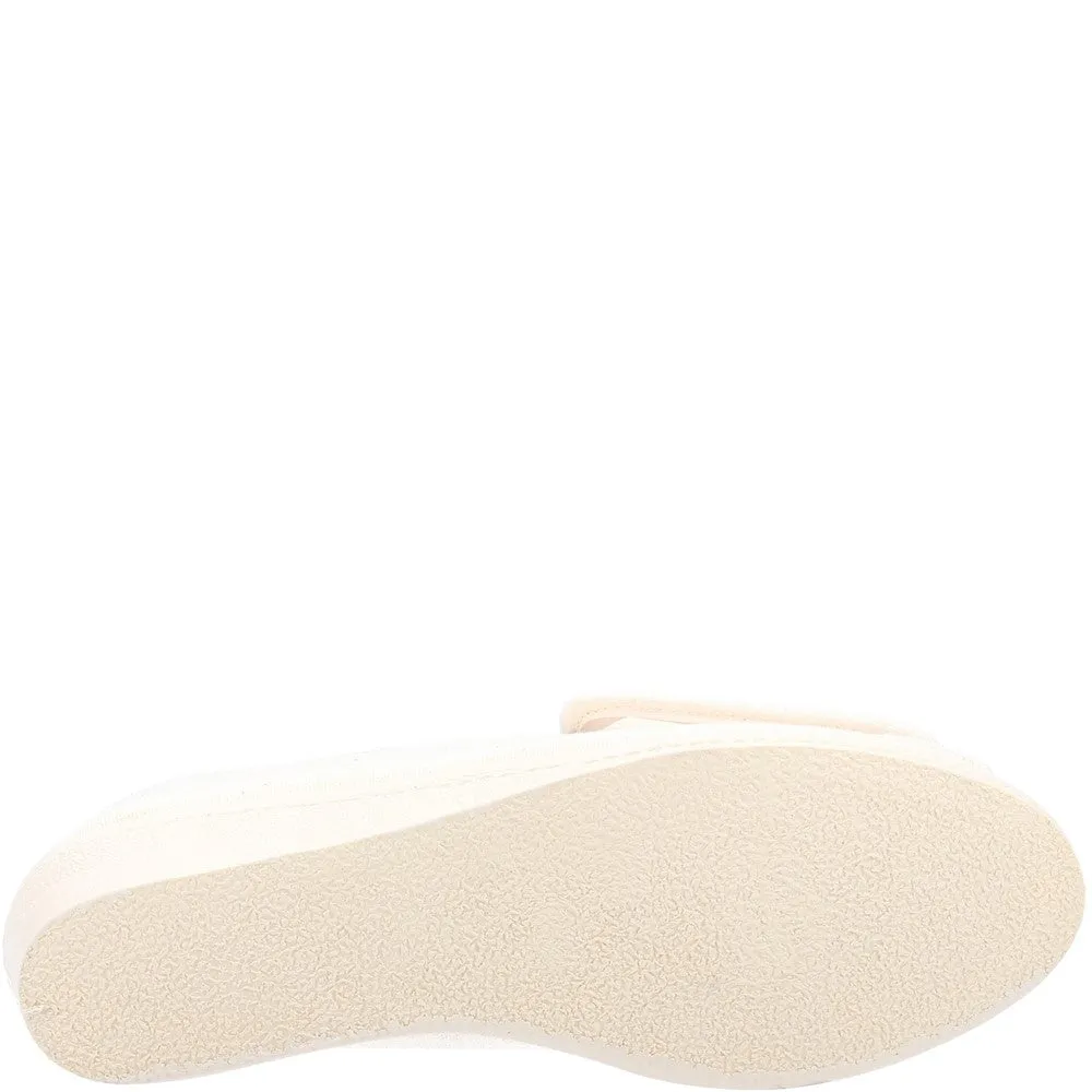 Ribbon Tie Mirak Quimper Canvas Sandal