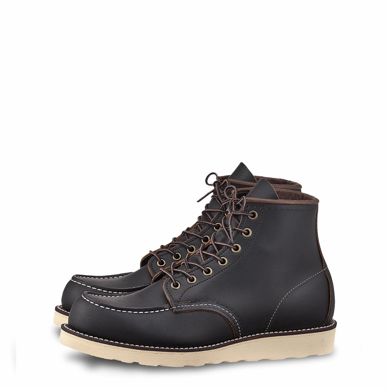 MachineWashable Red Wing 6-inch Classic Moc Boot Black Prairie