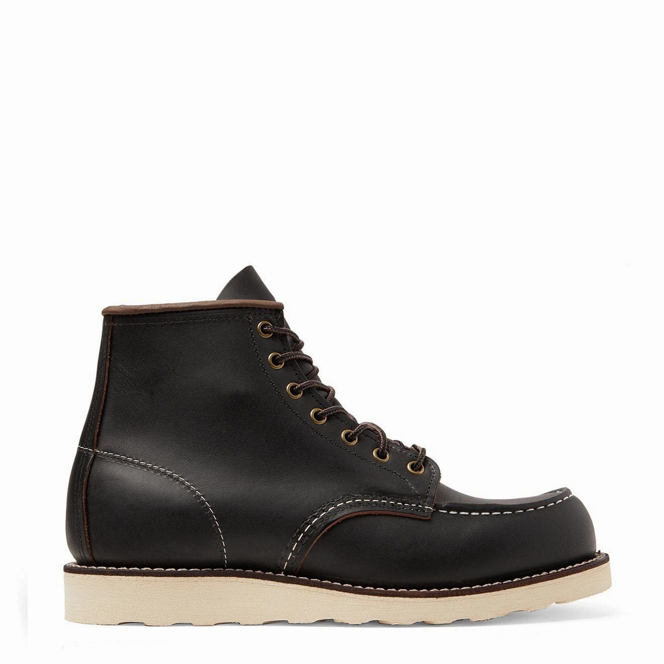 Fitness Enthusiast Red Wing 6-inch Classic Moc Boot Black Prairie