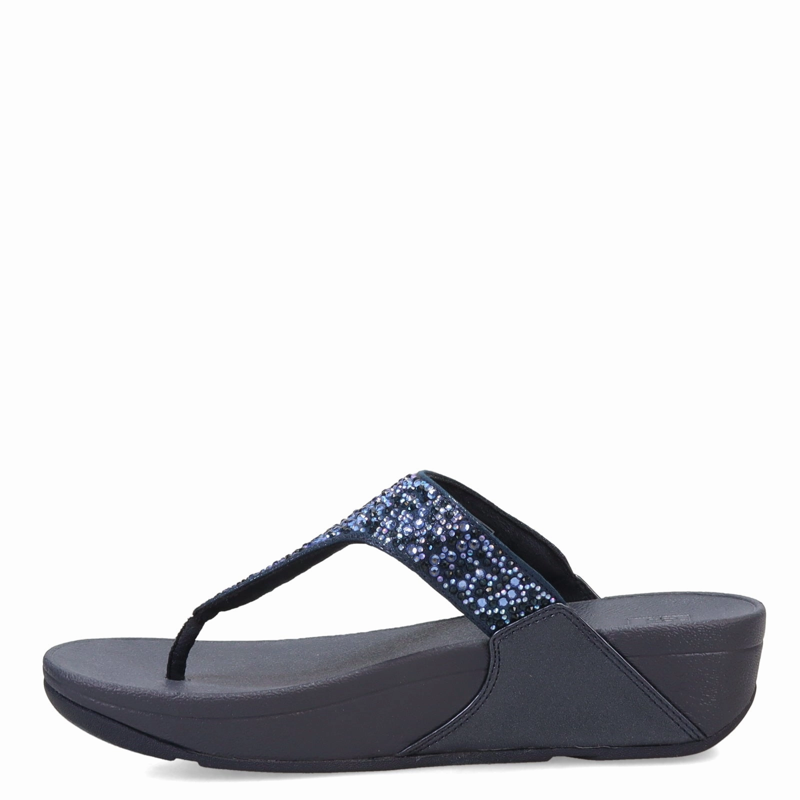 velcro Women's FitFlop, Lulu Crystal Mix Toe Post Sandal