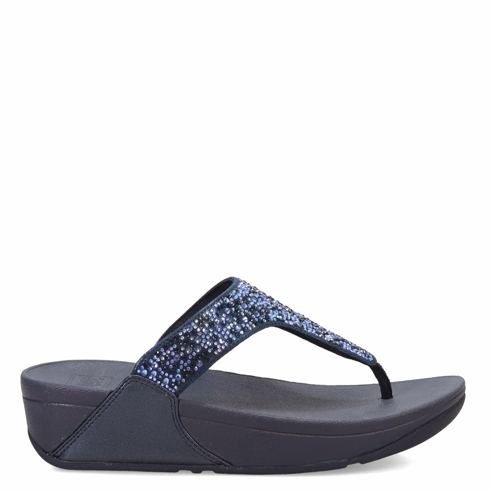 All around comfort Women's FitFlop, Lulu Crystal Mix Toe Post Sandal