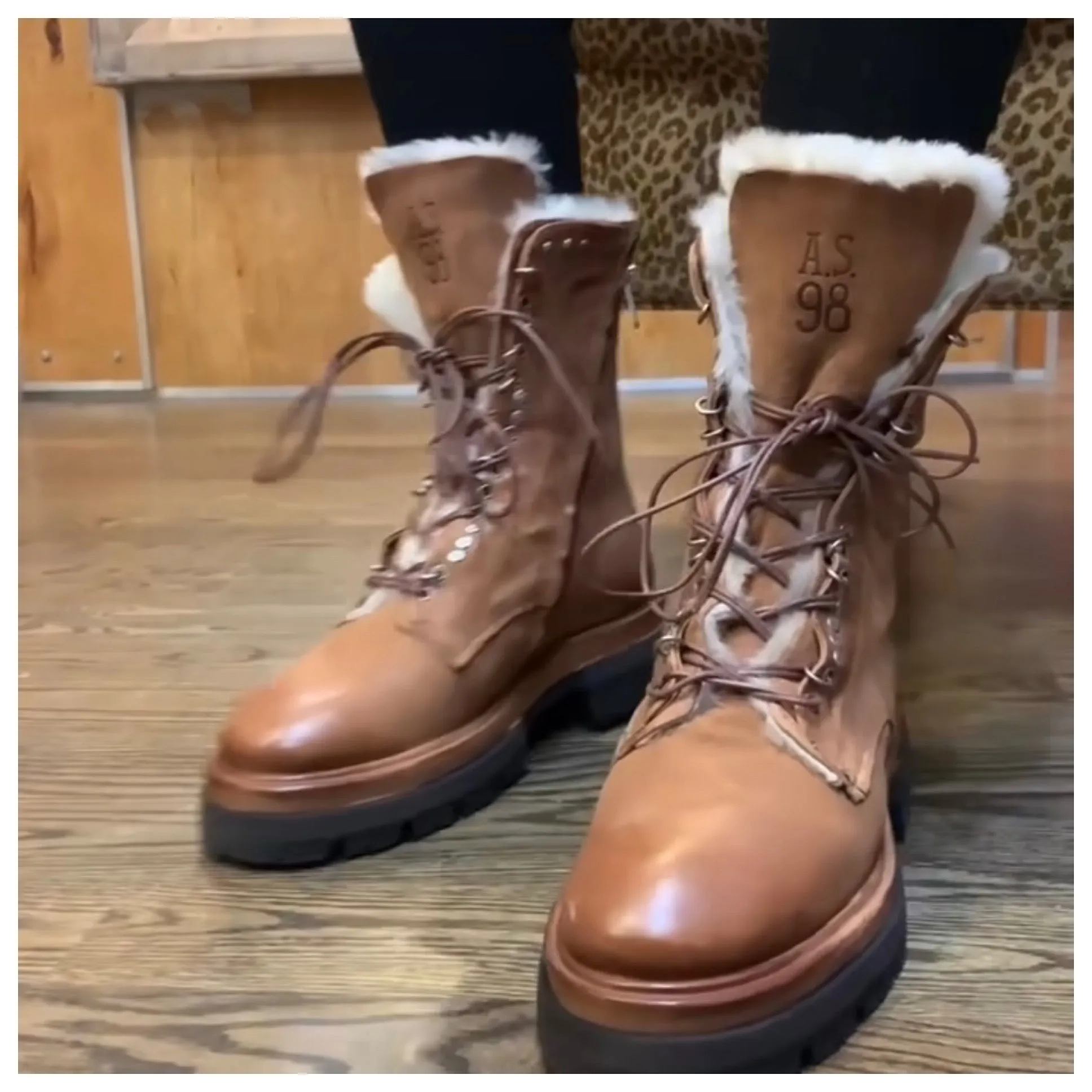 Adidas Adipower Boost Golf Shoes Rings of Comfort Level Leather Bootie