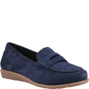 Cliffs By White Mountain Loafers Navy Shelby Suede Loafers