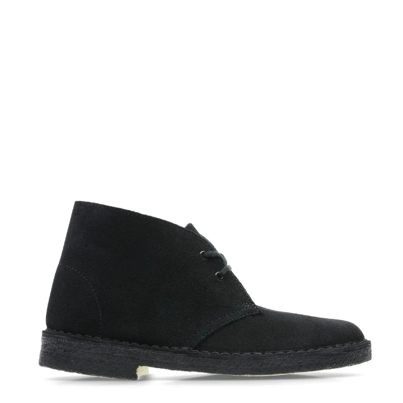 City Street Clarks Originals Womens Desert Boot Black Suede