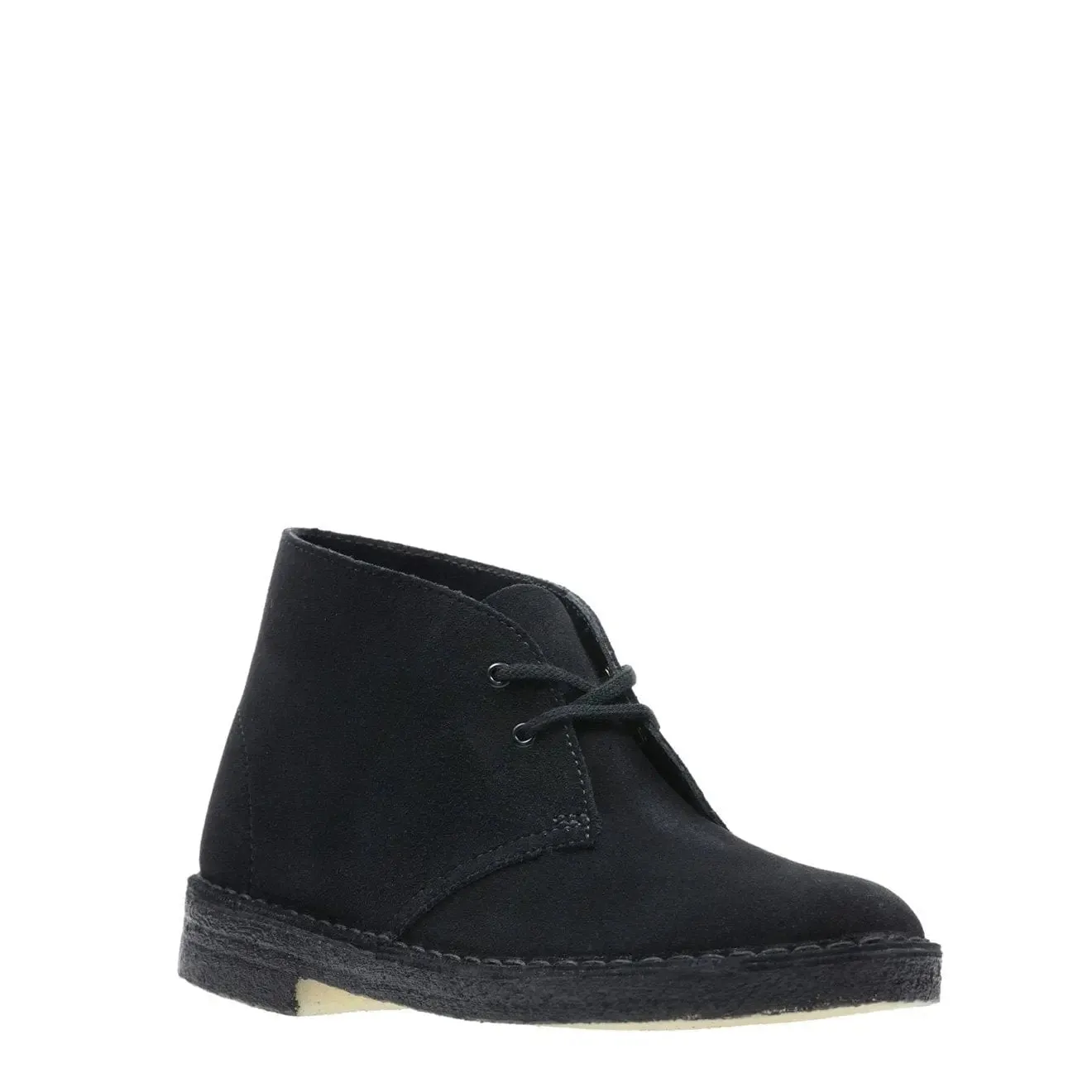 Clarks Originals Womens Desert Boot Black Suede urban commuting Waterproof Feature