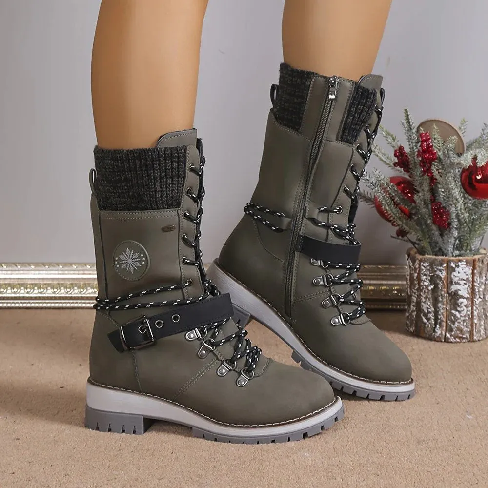 Katelyn | Orthopedic high snow boots for women Snow Boots With Wedge