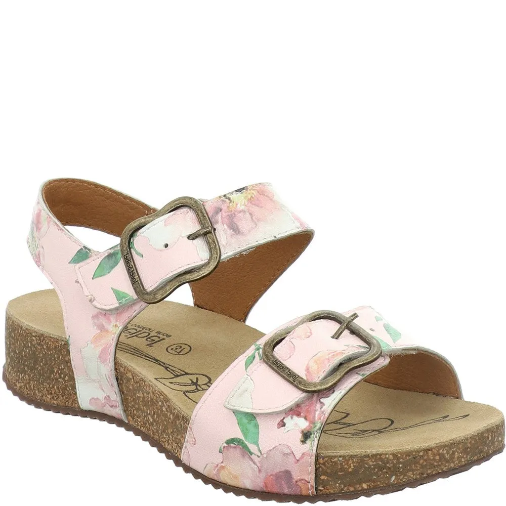 No Buckle Josef Seibel Tonga 62 Triple Strap Sandal