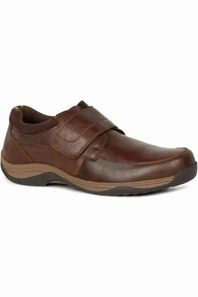 Lightweight Feel Hush Puppies Douglas strap in coffee