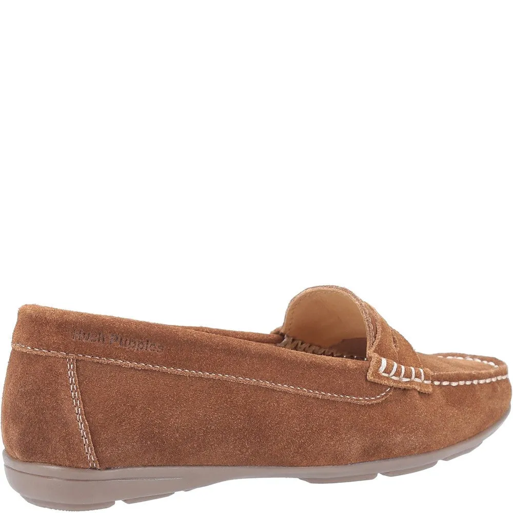Tan Margot Slip-On Loafers Loafers Platforms