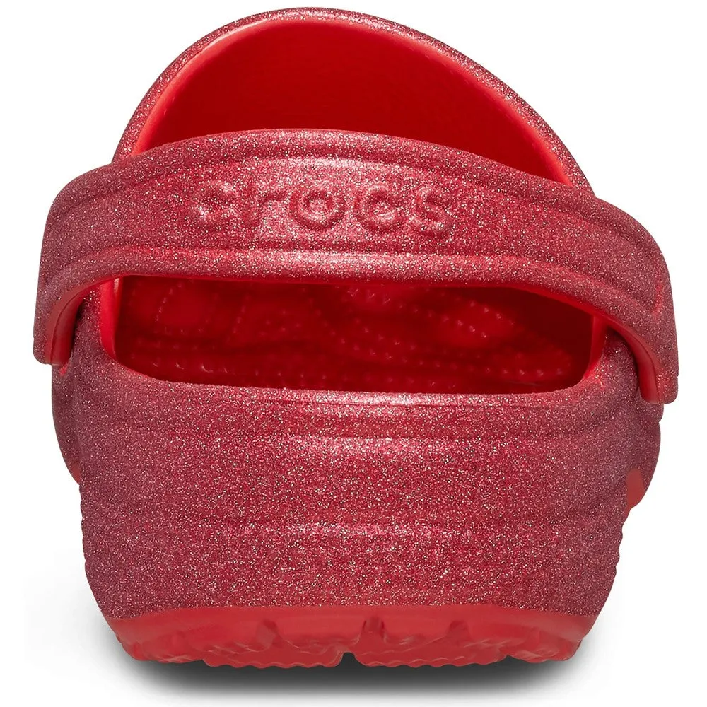 Crocs Unisex Classic Glitter Clog Outdoor Event