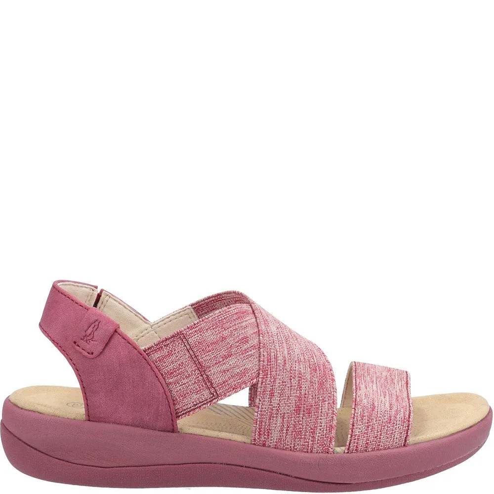 Hush Puppies Sophia Elastic Cross Strap Beach Sandals