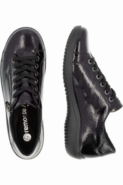 Remonte D1E03-01 Black patent Travel Outfit