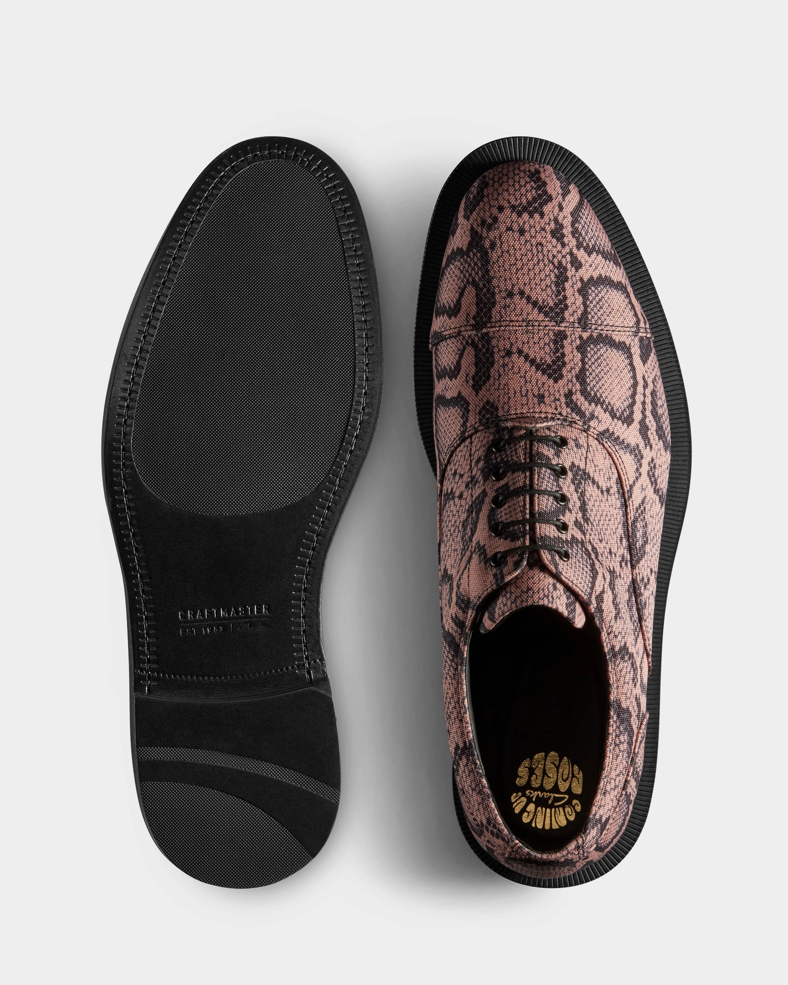 Cur Oxford 2 M Rose Textile Real Shade