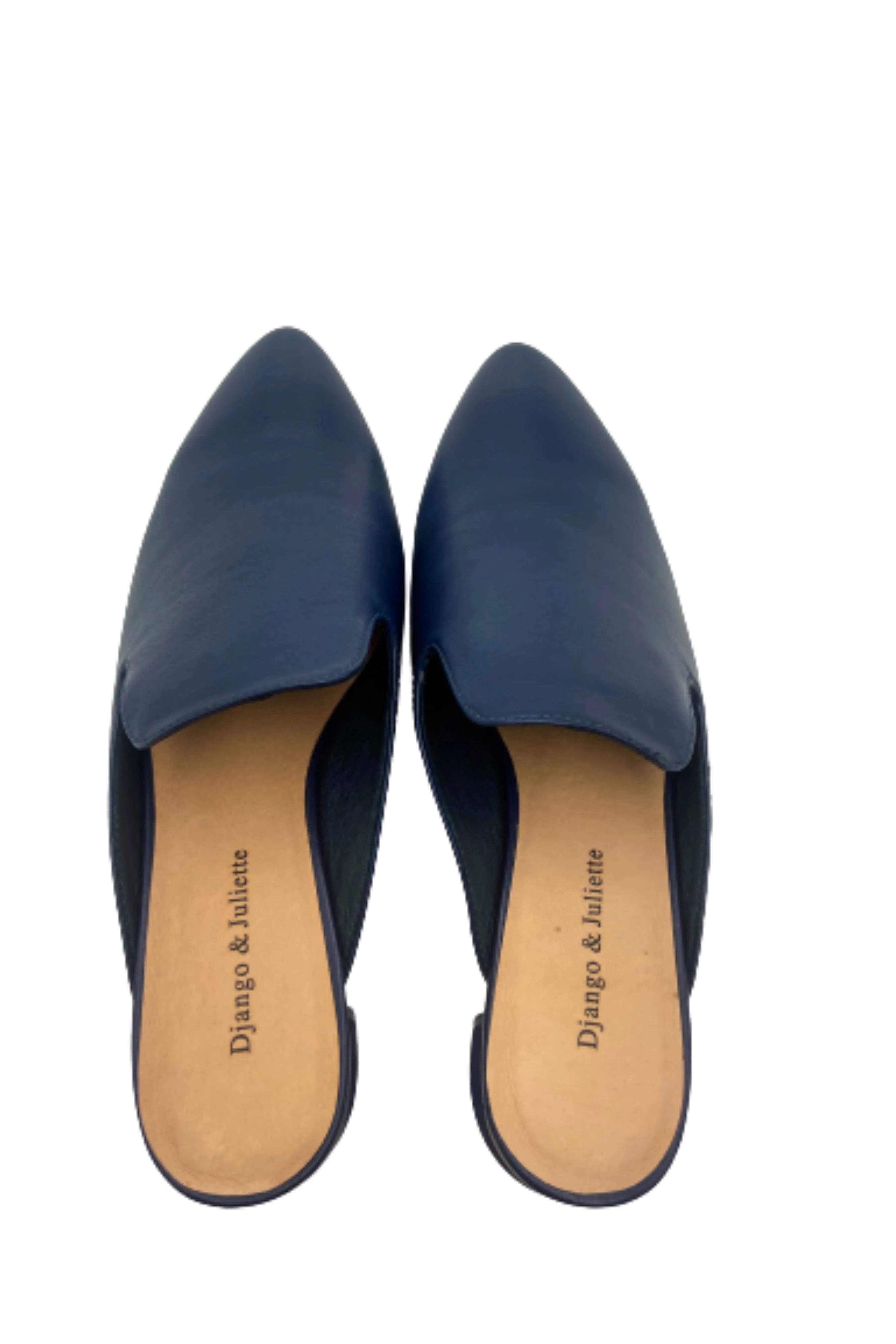 Faven Flats - Navy Leather Asics Shoes Vietnam