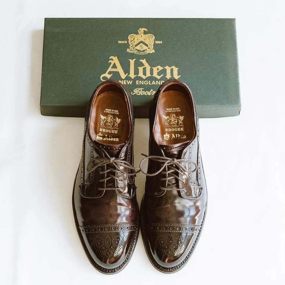 New Balance Men's Dynasoft Nitrel V6 Trail Running Shoe Alden x Brogue Atom Blucher