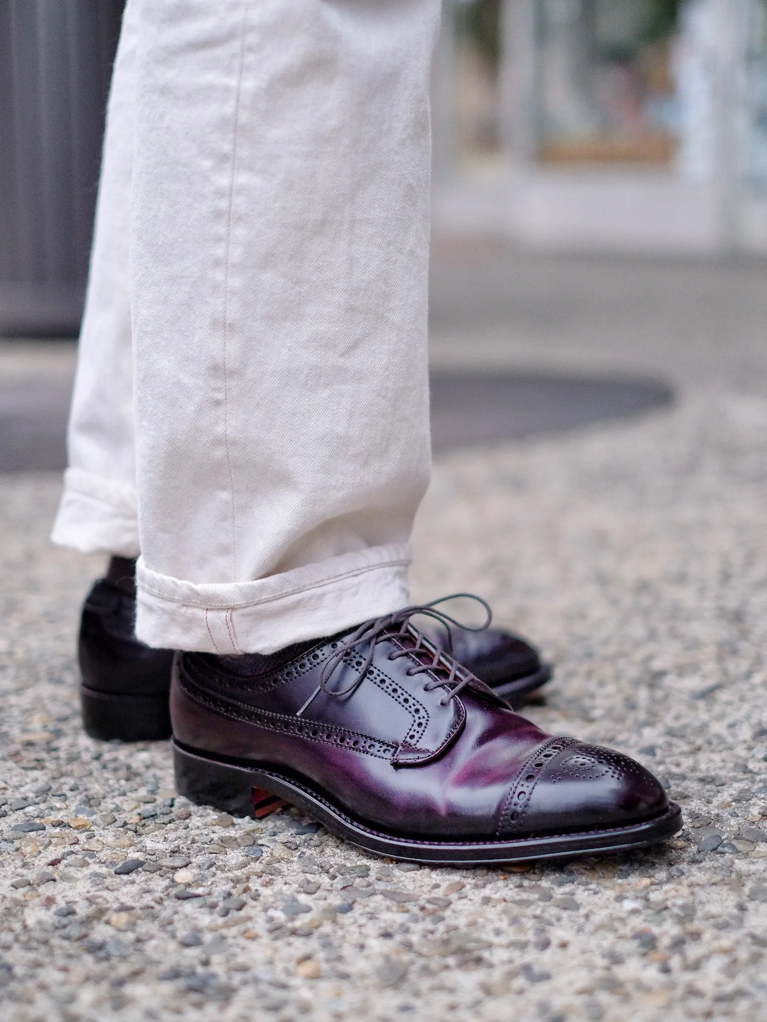 Darius Garland New Balance Alden x Brogue Atom Blucher