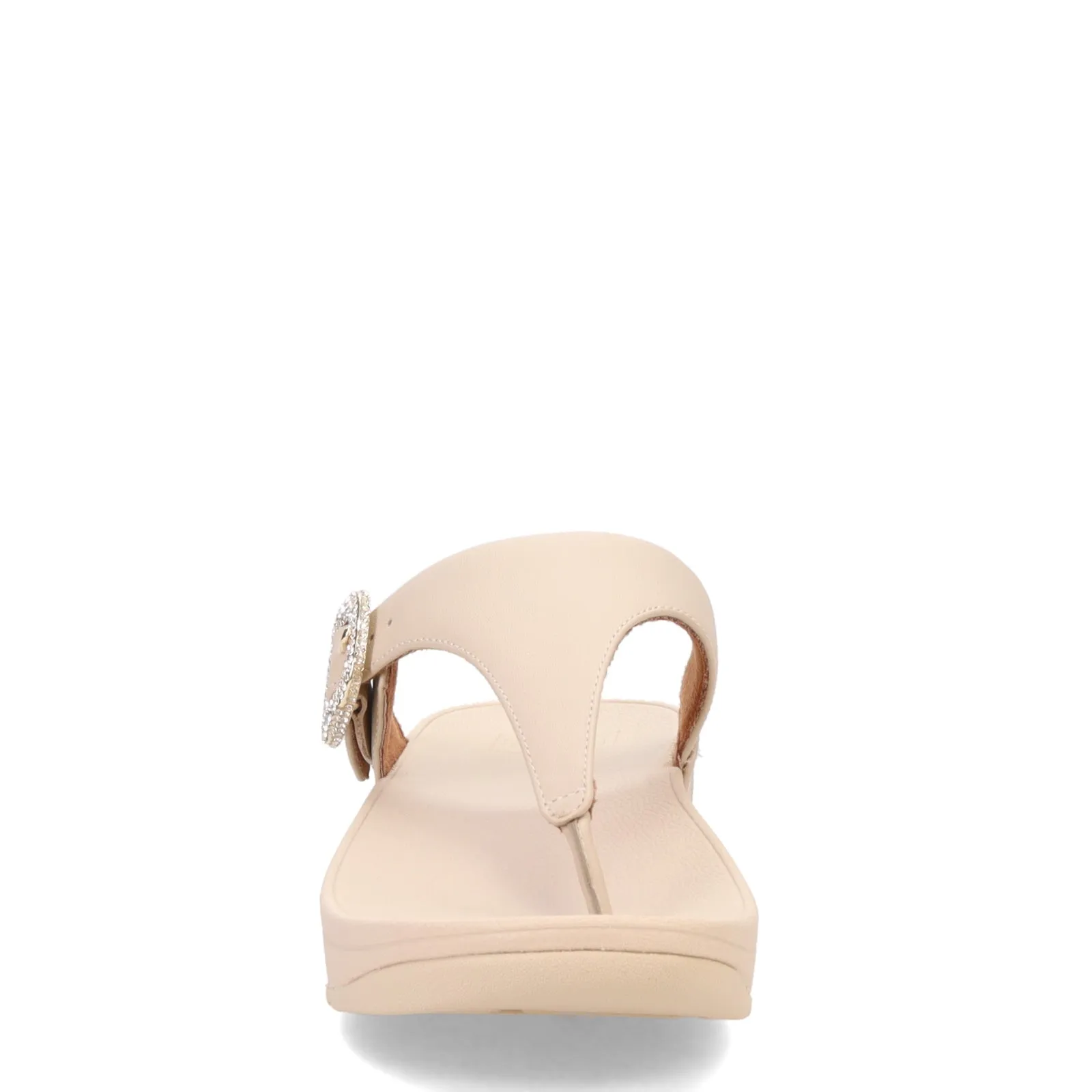 Women's FitFlop, Lulu Crystal Buckle Thong Sandal Street Cool