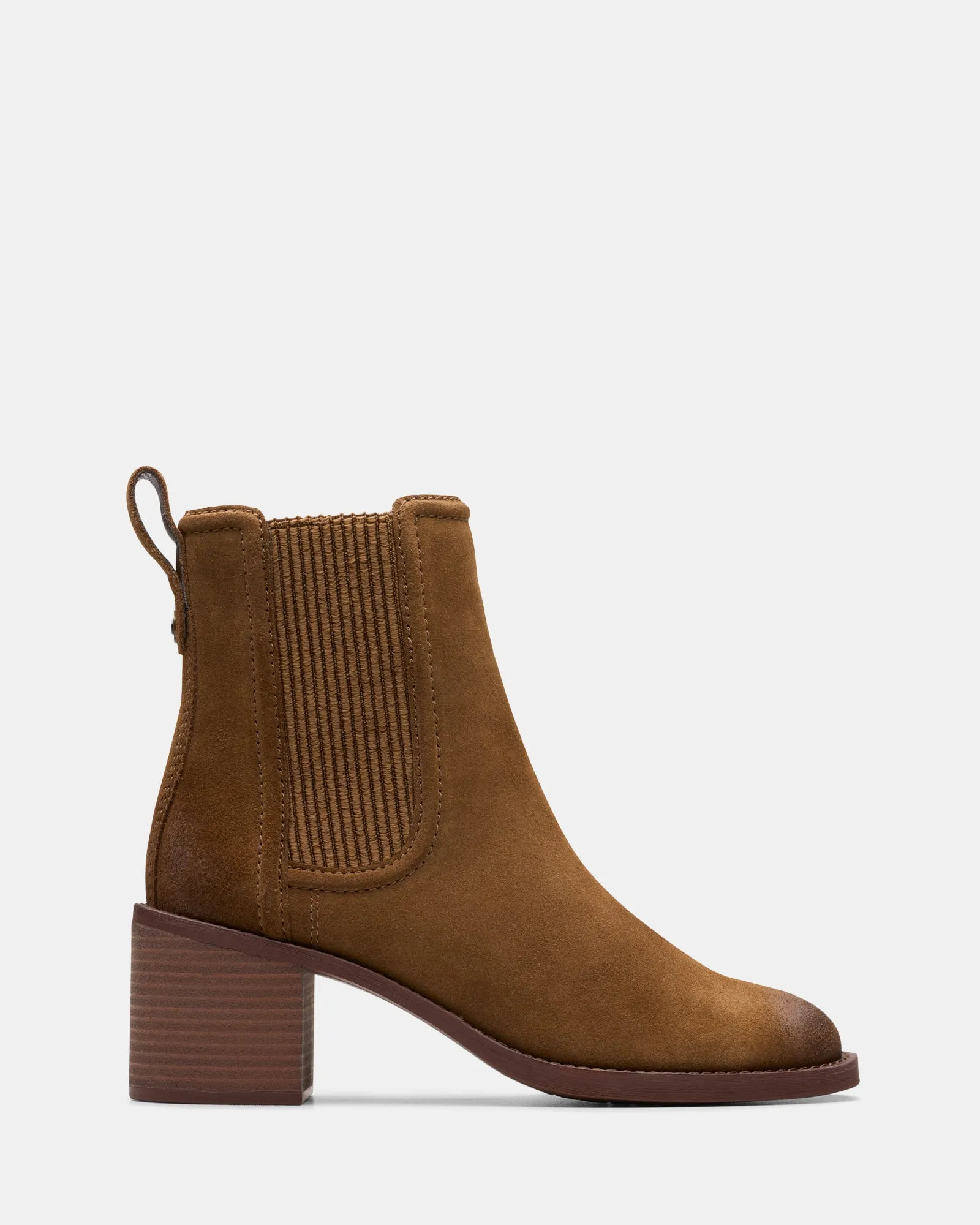 Chamberly Top Walnut Suede Metal Pop