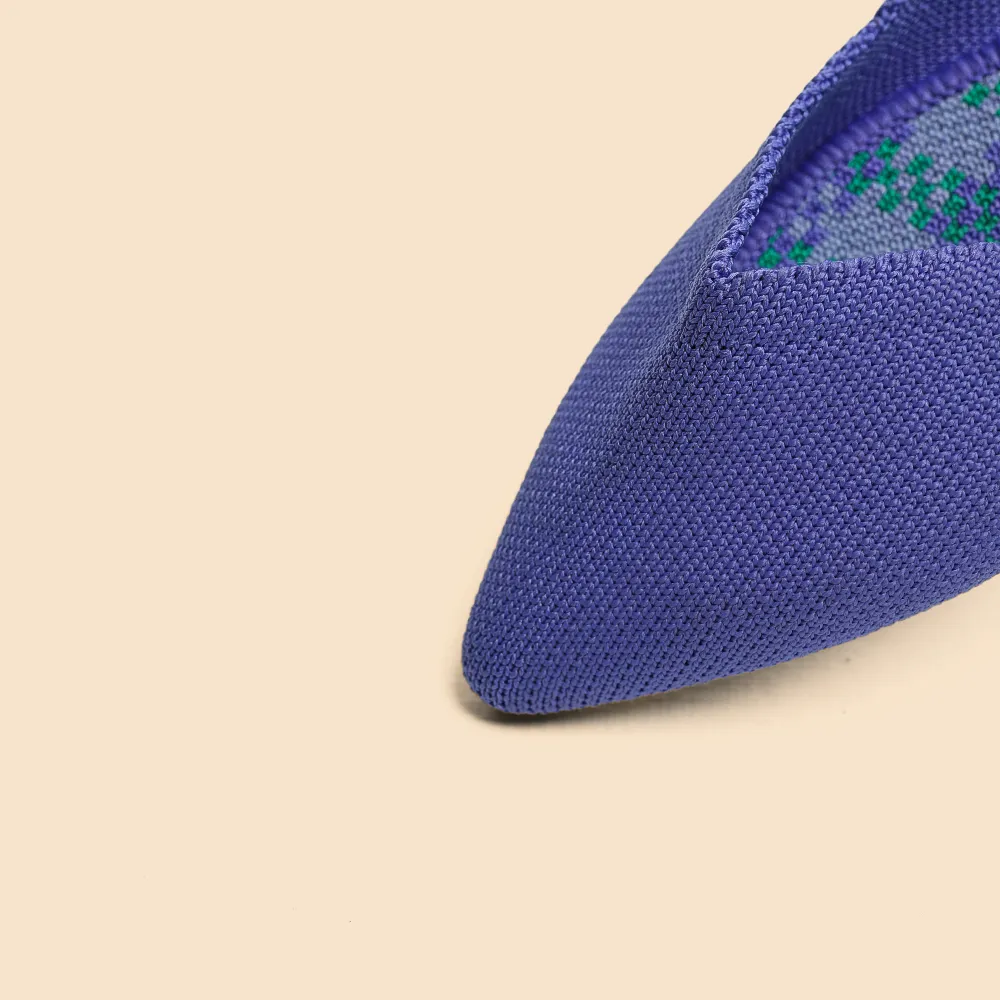 Rothy - Women - The Point - Periwinkle Asics Split Second 7 Wrestling Shoes