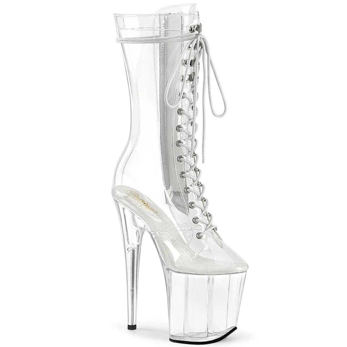 FLAMINGO-1050C Pleaser Clear Sexy Platform Shoes (Pole Dancing Heels) Asics Shoe Types Explained