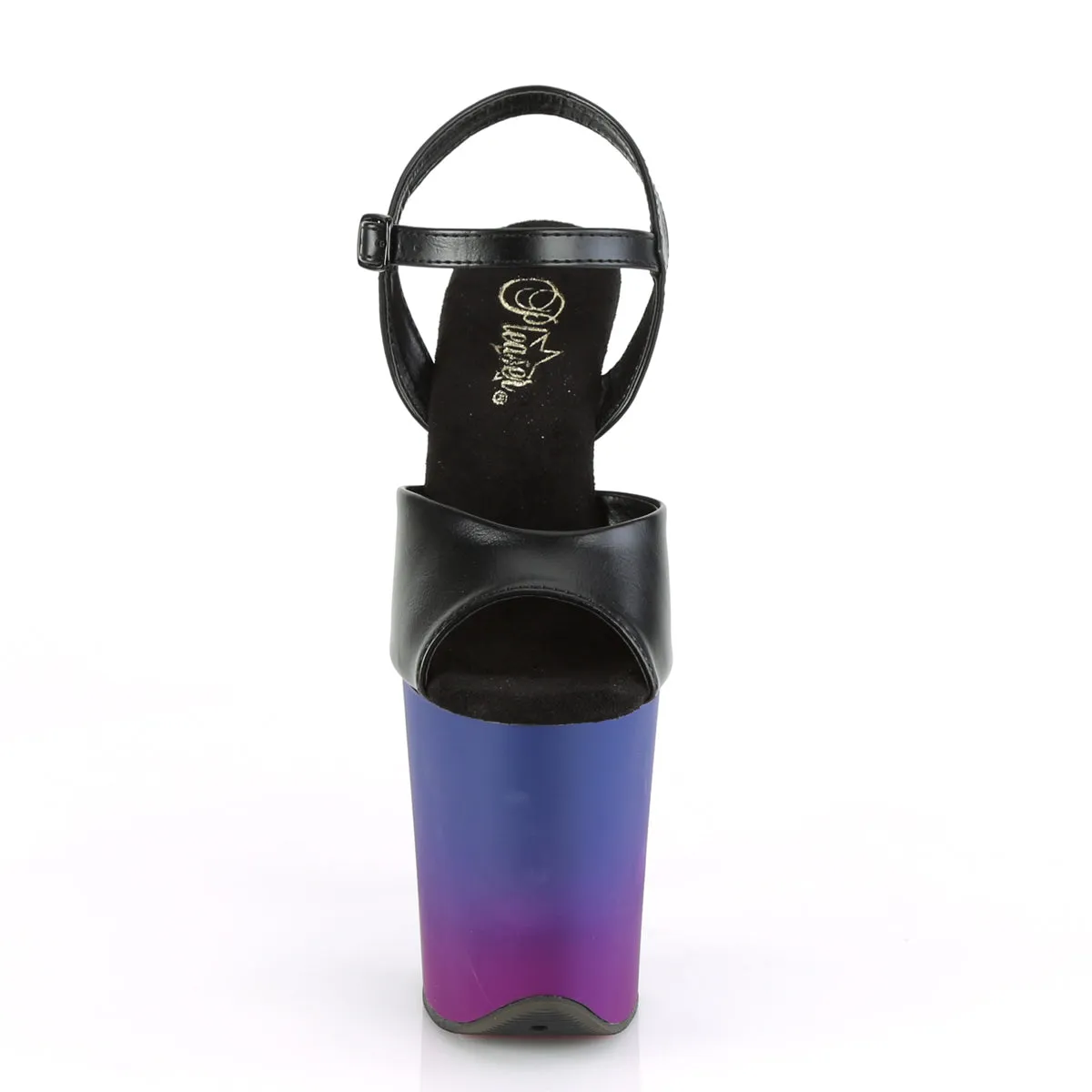 Asics Gel Course Glide Golf Shoes FLAMINGO-809BP Pleaser Black Faux Leather Sexy Platform Shoes (Pole Dancing Heels)