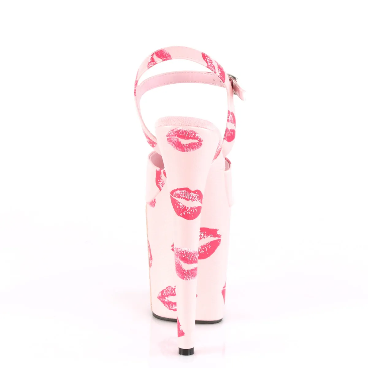 Best Asics Walking Shoes For Knee Pain FLAMINGO-809KISSES Pleaser Baby Pink Faux Leather Sexy Platform Shoes (Pole Dancing Heels)