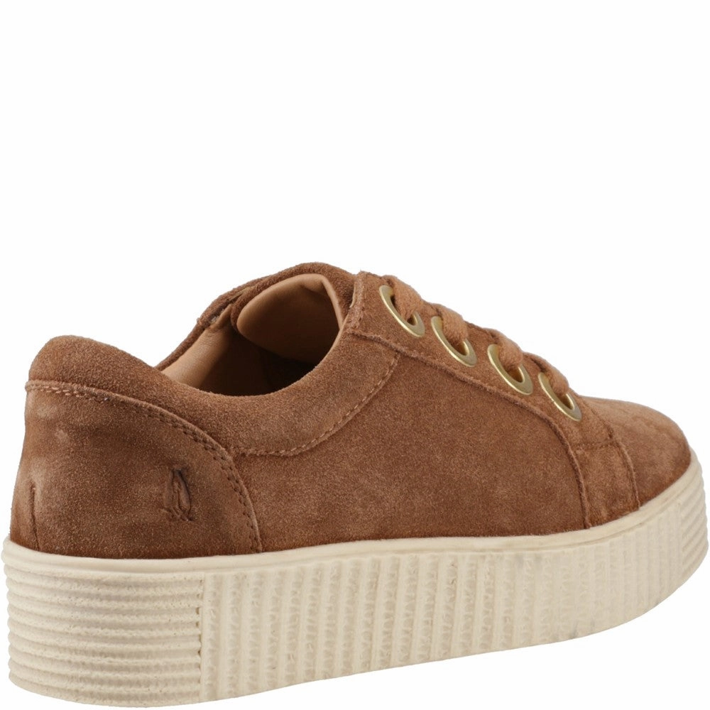 cross - country running footwear Hush Puppies Tamsin Suede Trainer