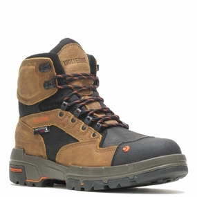 Men's Wolverine Boots, Legend DuraShocks CarbonMAX Safety Work Boot Soft Everyday Walk