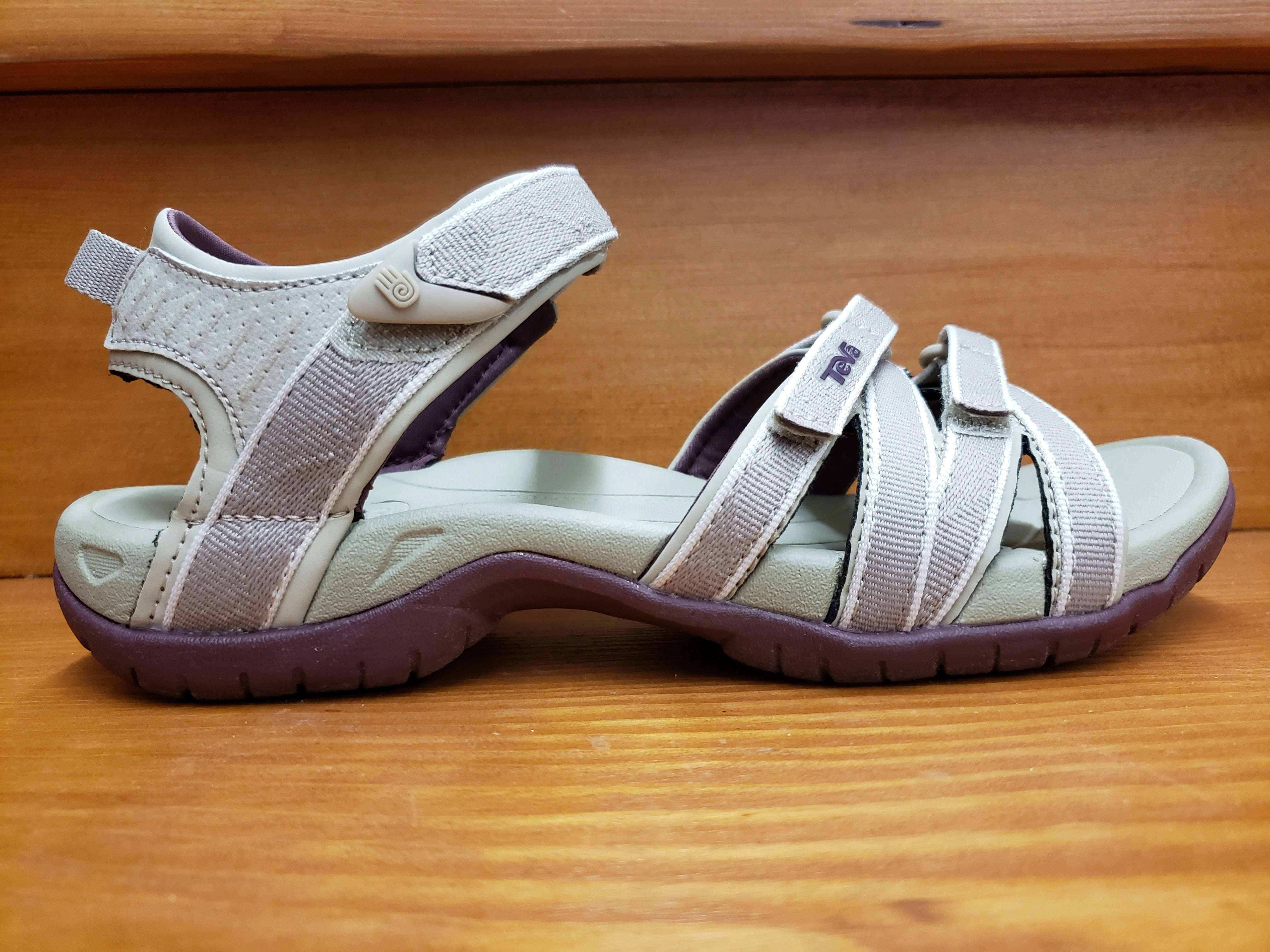 Teva Tirra Taupe/wine 4266 PTVW Summer Vacation Shoes