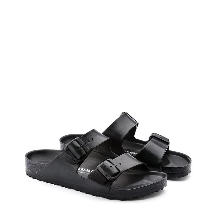 Birkenstock Womens Arizona EVA Narrow Sandal Black Sunshine Fit