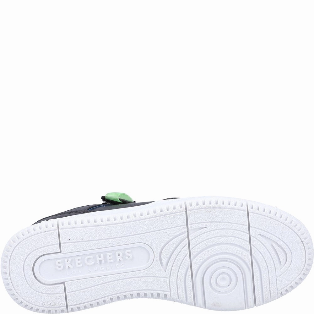 Non-Slip Sole Skechers Court Squad Color Remix Trainers