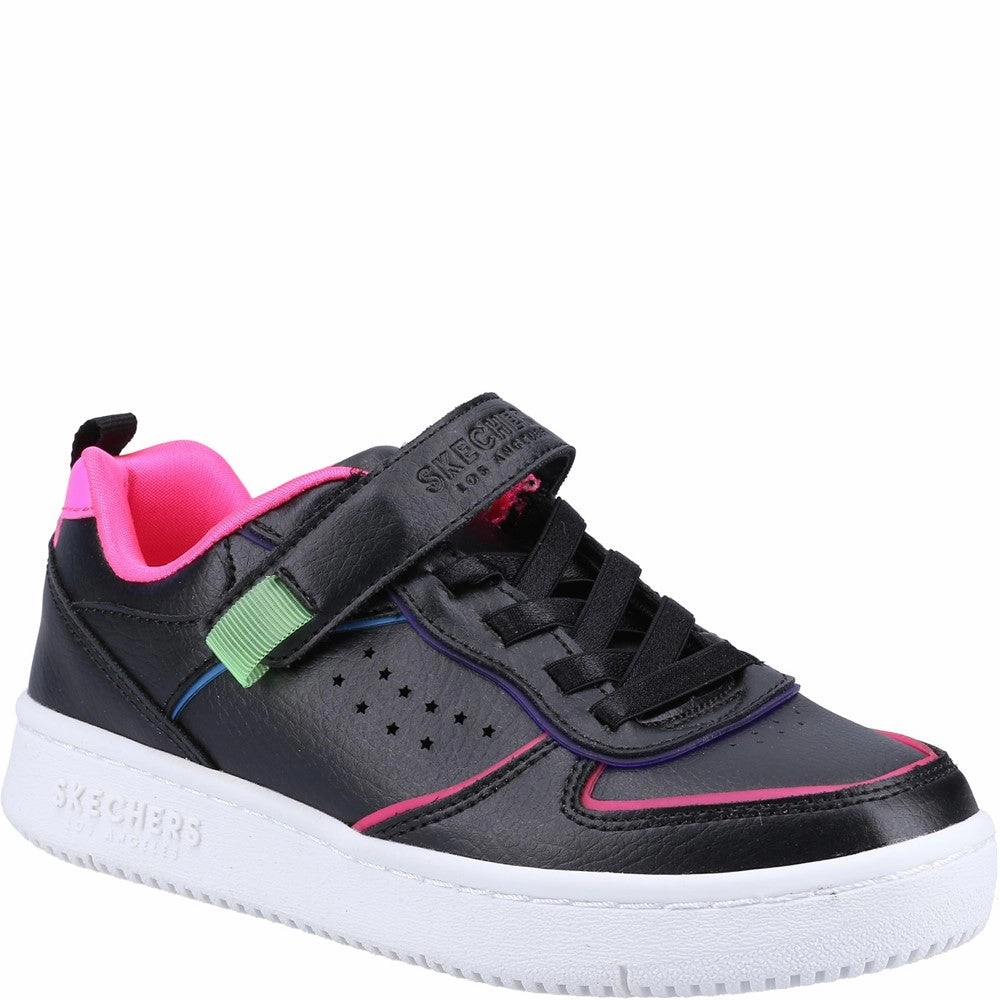 Skechers Court Squad Color Remix Trainers Style Match Ultra Ease