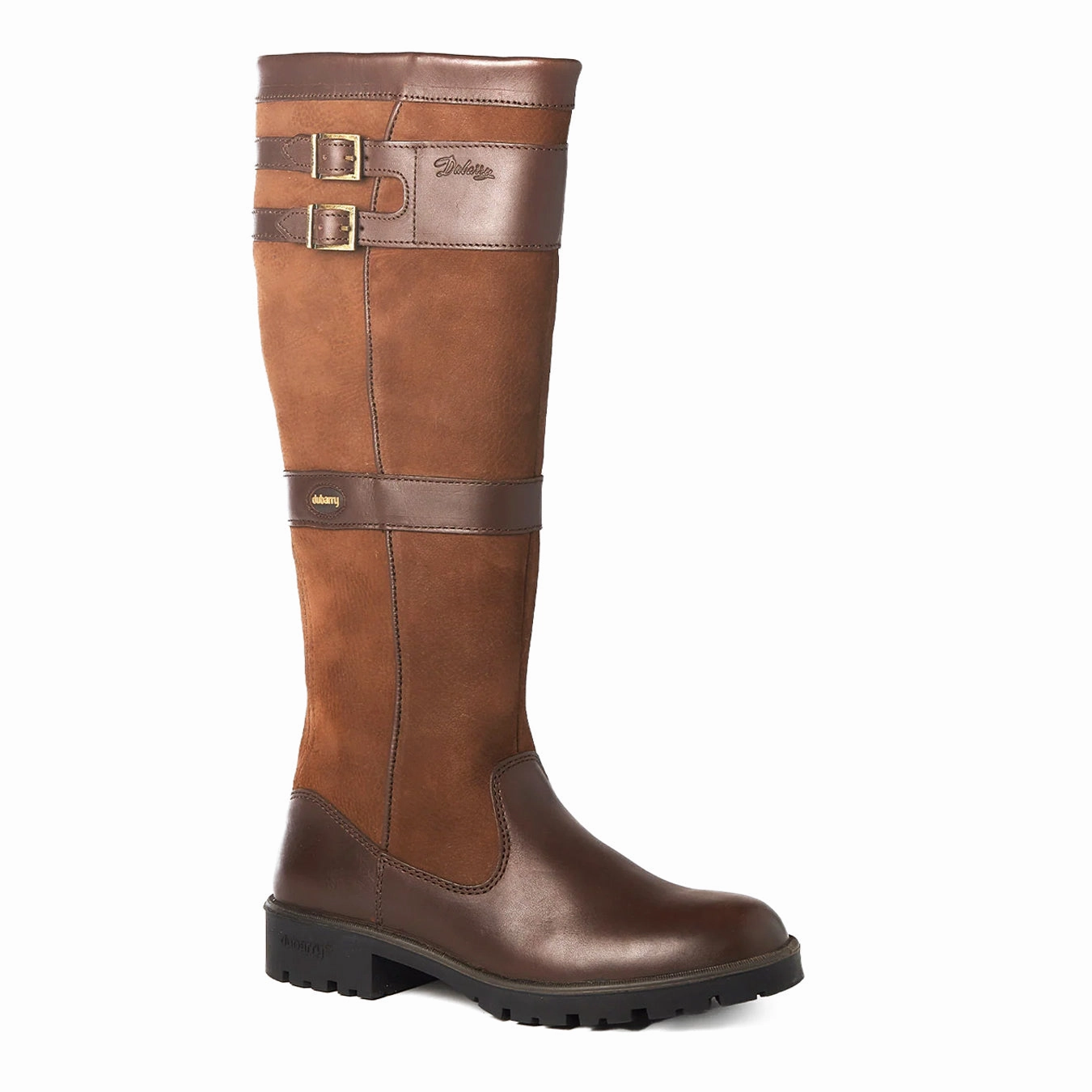 shoe support enhancement noise-free Dubarry Womens Longford Boot Walnut