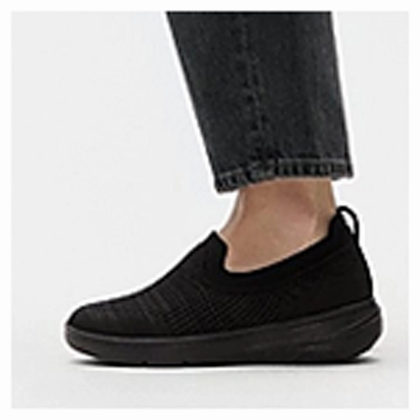 Women's FitFlop, SUPER-Q Knit Slip-On Sneaker with mesh panels Fitness