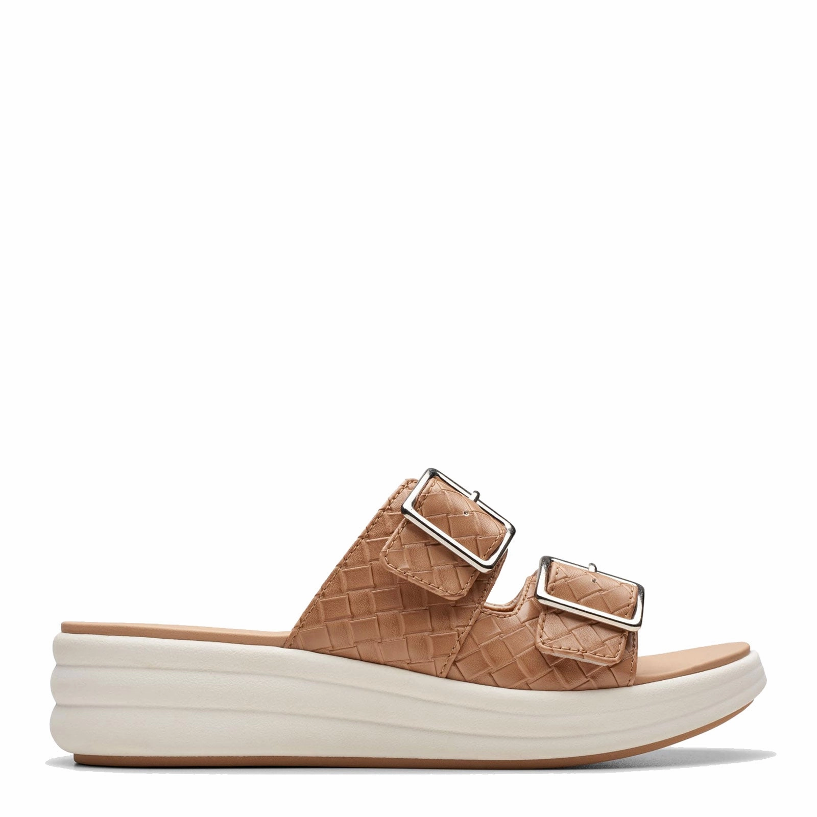 Women's Clarks, Drift Buckle Sandal Skill Step