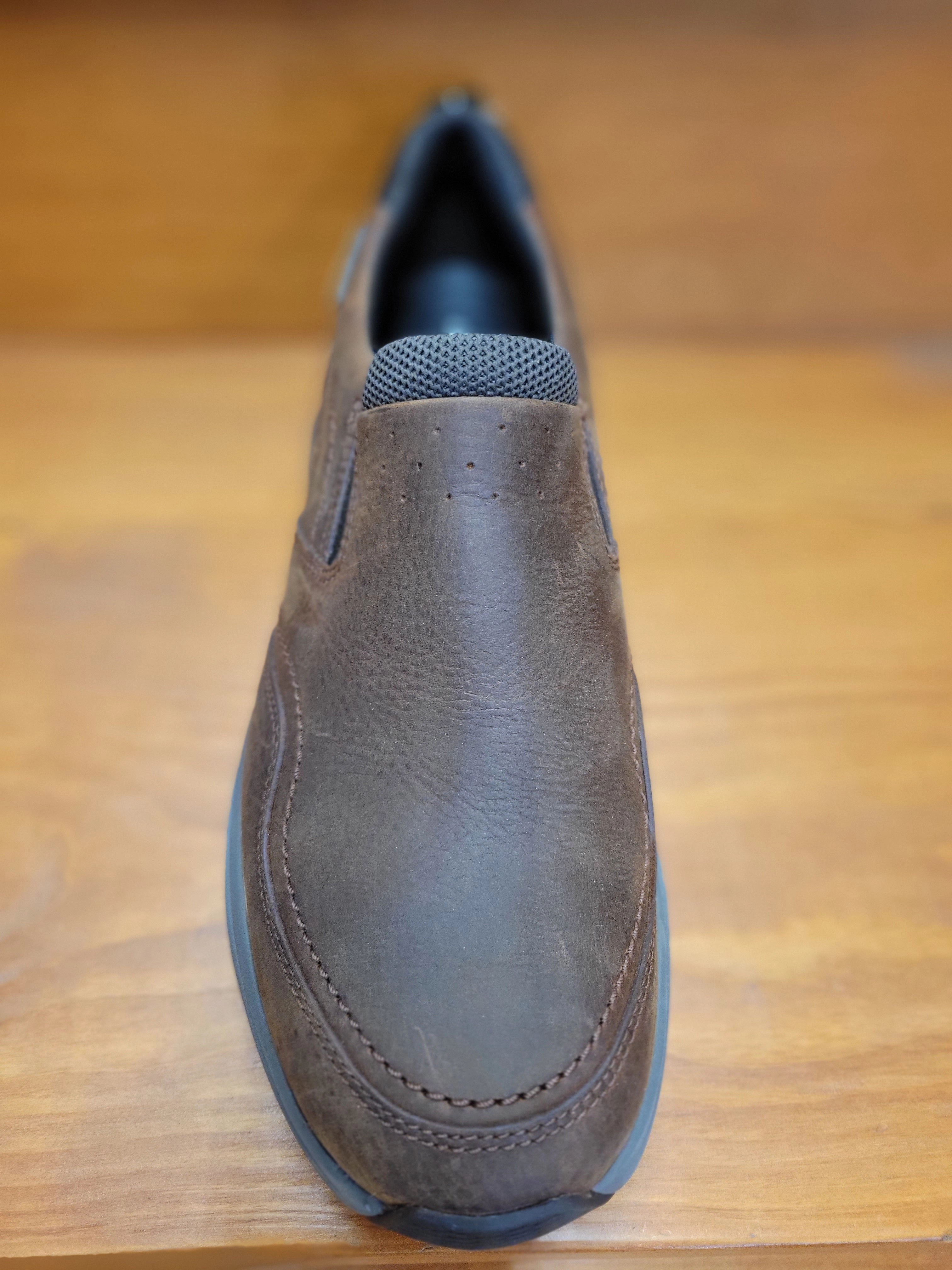 Clarks Wave 2.0 Edge Brown Oily 26155109 Bare Feel Slow Pace