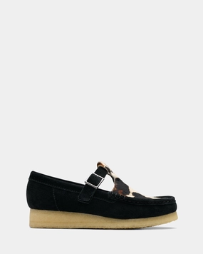 Premium Fit Comfortable Style Wallabee Tbar Black Interest