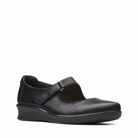 Long Stroll Supportive Design Clarks Hope Henley Riptape Shoes