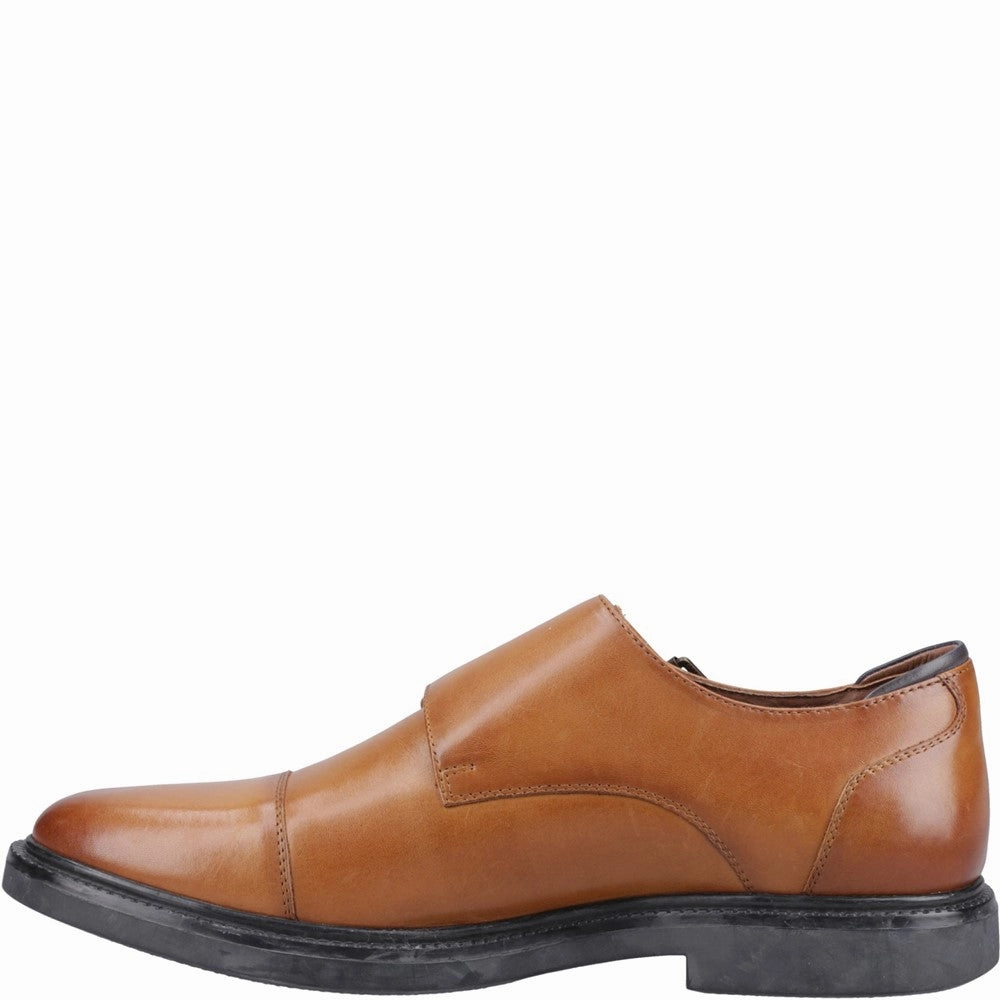 Hush Puppies Kane Monk Shoe High-Quality Leather Long Lasting