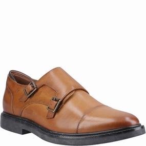 Cushioned Insole Mark Edge Hush Puppies Kane Monk Shoe
