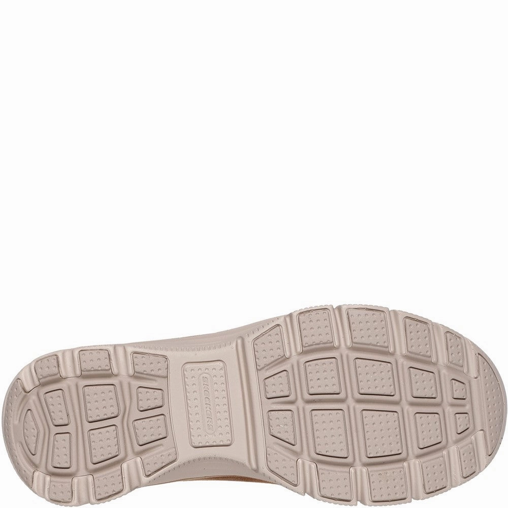 Skechers Easy Going Dreamers Move Ankle Boots Olive Tone Supportive Step