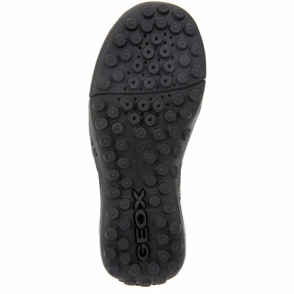 Geox J W.Snake Moc B Moccasins Junior School Shoes Hook And Loop Track Hike