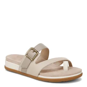 Women's Vionic, Carmela Slide Sandal Toe Post Comfortable Beach Shoes
